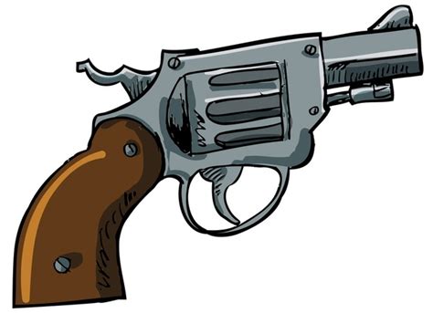 7,660 Cartoon Revolver Royalty.